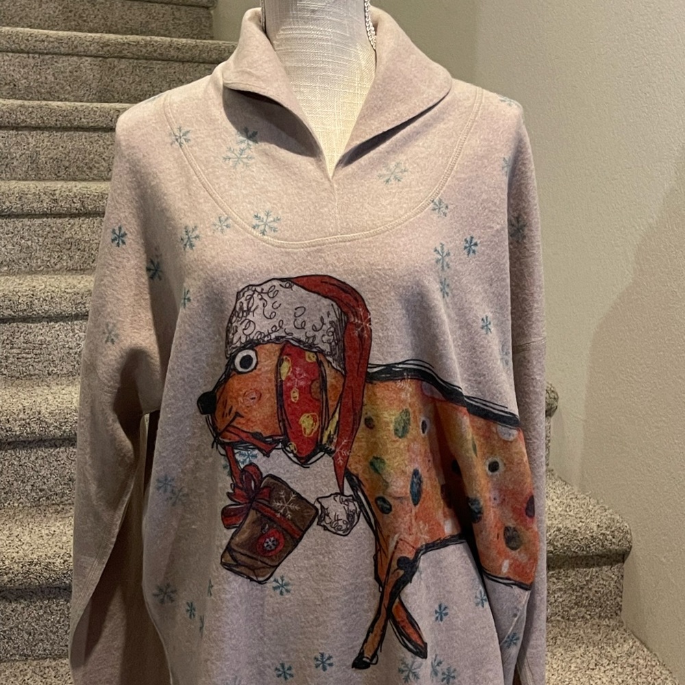 NWT Clifford wrap around sweater. L
